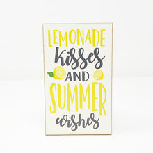 Load image into Gallery viewer, Lemon Summer Wooden Sign
