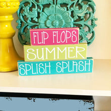 Load image into Gallery viewer, Flip Flops Summer Sign
