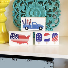 Load image into Gallery viewer, Fourth of July Tiered Tray Decor
