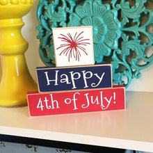 Load image into Gallery viewer, Happy 4th of July Sign
