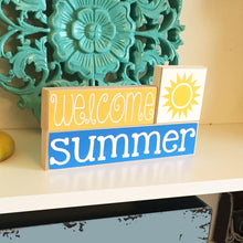 Load image into Gallery viewer, Welcome Summer Sign
