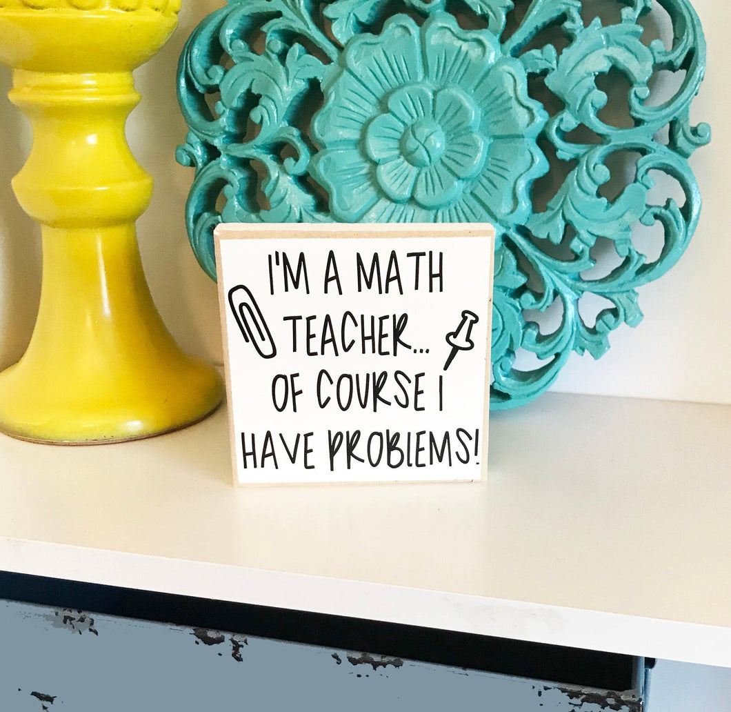 Math Teacher Gift