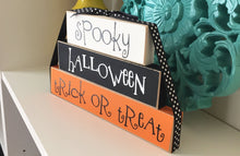 Load image into Gallery viewer, Halloween Wood Sign, Rustic Halloween Decoration, Halloween Gift
