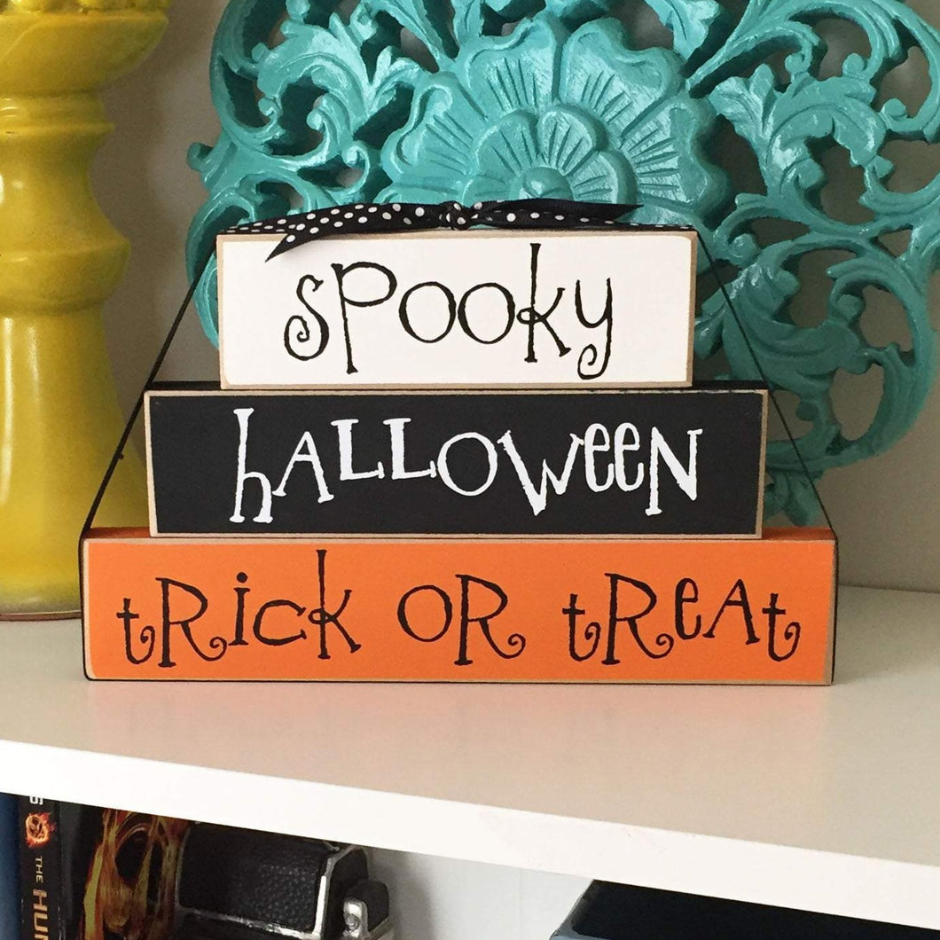 Halloween Wood Sign, Rustic Halloween Decoration, Halloween Gift