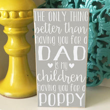 Load image into Gallery viewer, Personalized Fathers Day Sign
