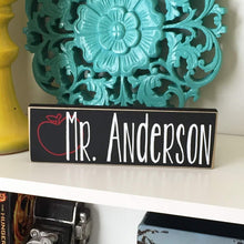 Load image into Gallery viewer, Personalized Teacher Desk Name Plate
