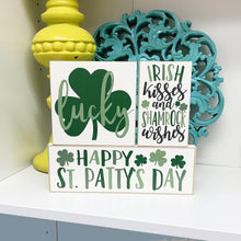 Load image into Gallery viewer, St Patricks Day Tiered Tray Decor
